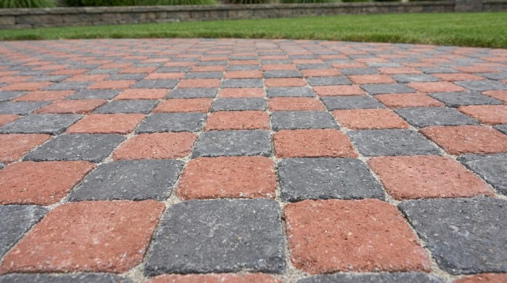 Rødmix Slotsbrosten m/slået kant halve 14×10,5×6