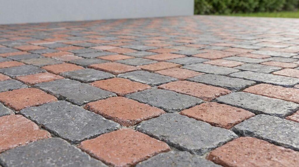 Rødmix Slotsbrosten kantafgrænsning 14x21x14