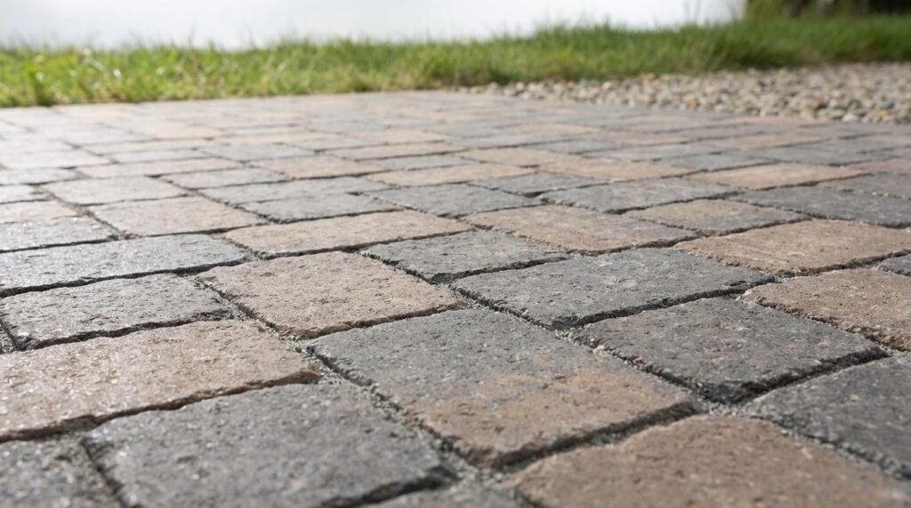 Brunmix Slotsbrosten kantafgrænsning 14x21x14